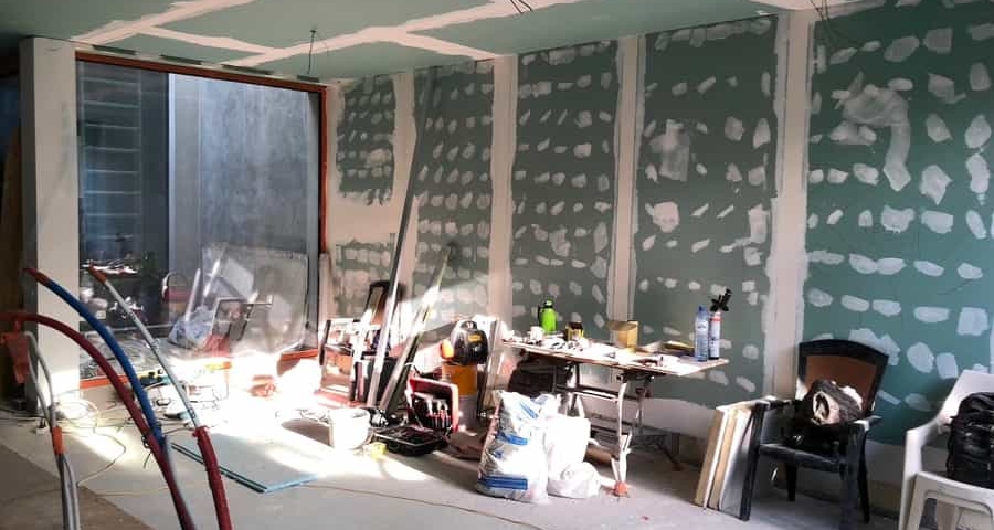 Travaux de plâtrage / gyproc 